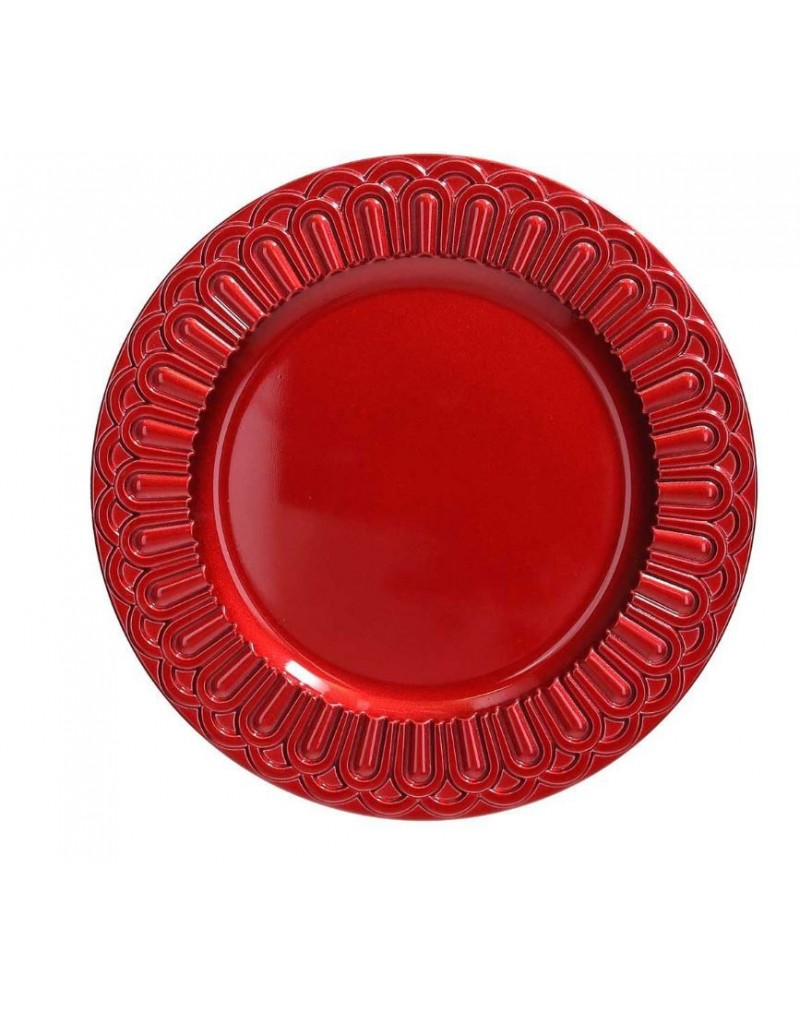 Set 6 Sottopiatti Serving rosso Andrea Fontebasso 1760