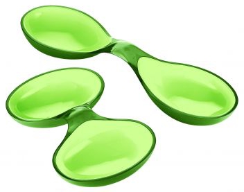 Antipastiera Bicolore Verde Oliva-verde Mela