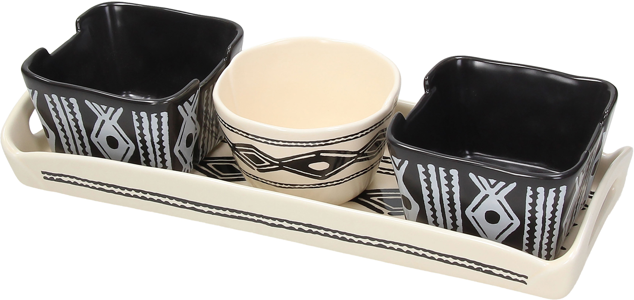 Antipastiera Guacamole 4 Pezzi