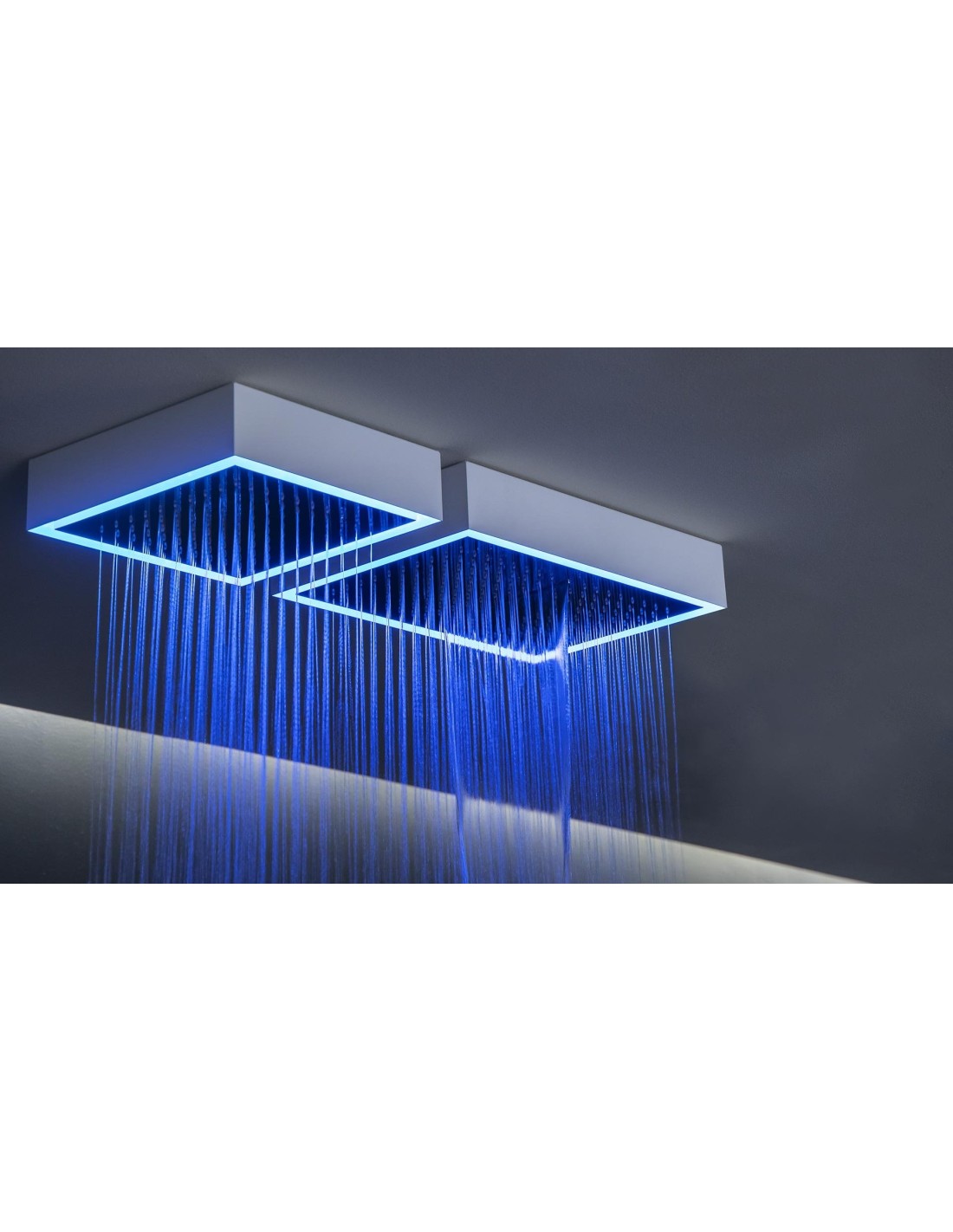 Antonio Lupi - FUORIMETEO SLIM - Soffione a soffitto struttura esterna con possibilità LED - FMS10