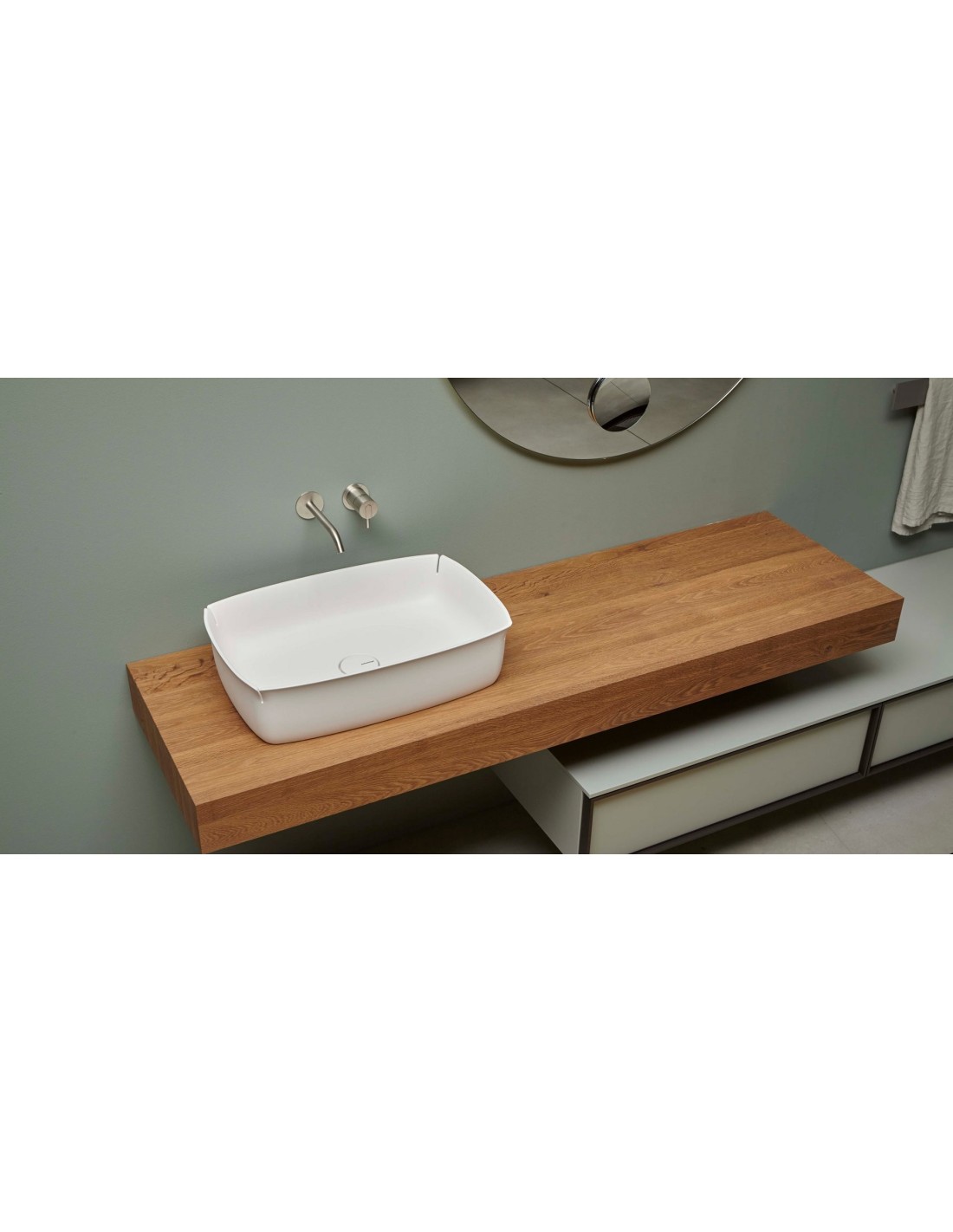 Antonio Lupi - Lavabo rettangolare BLOOM in Flumood/Colormood - BLOOM