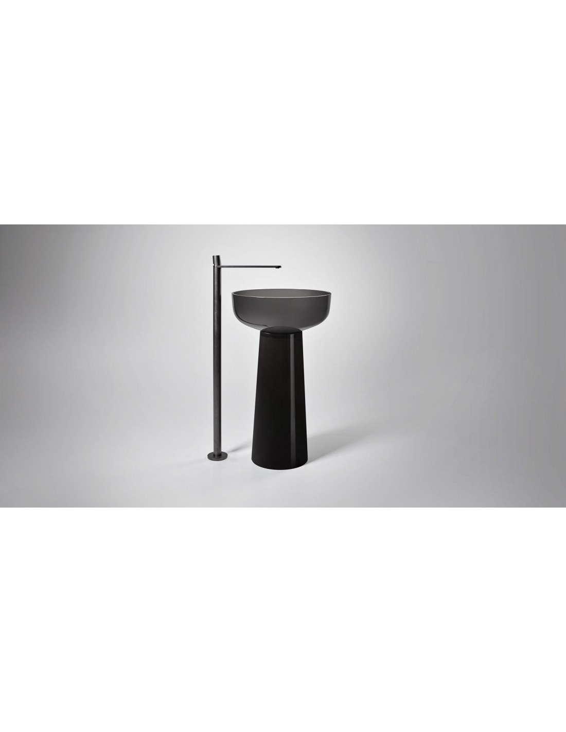 Antonio Lupi - Lavabo tondo Cristalmood [diametro 48 cm] - ALBUME10