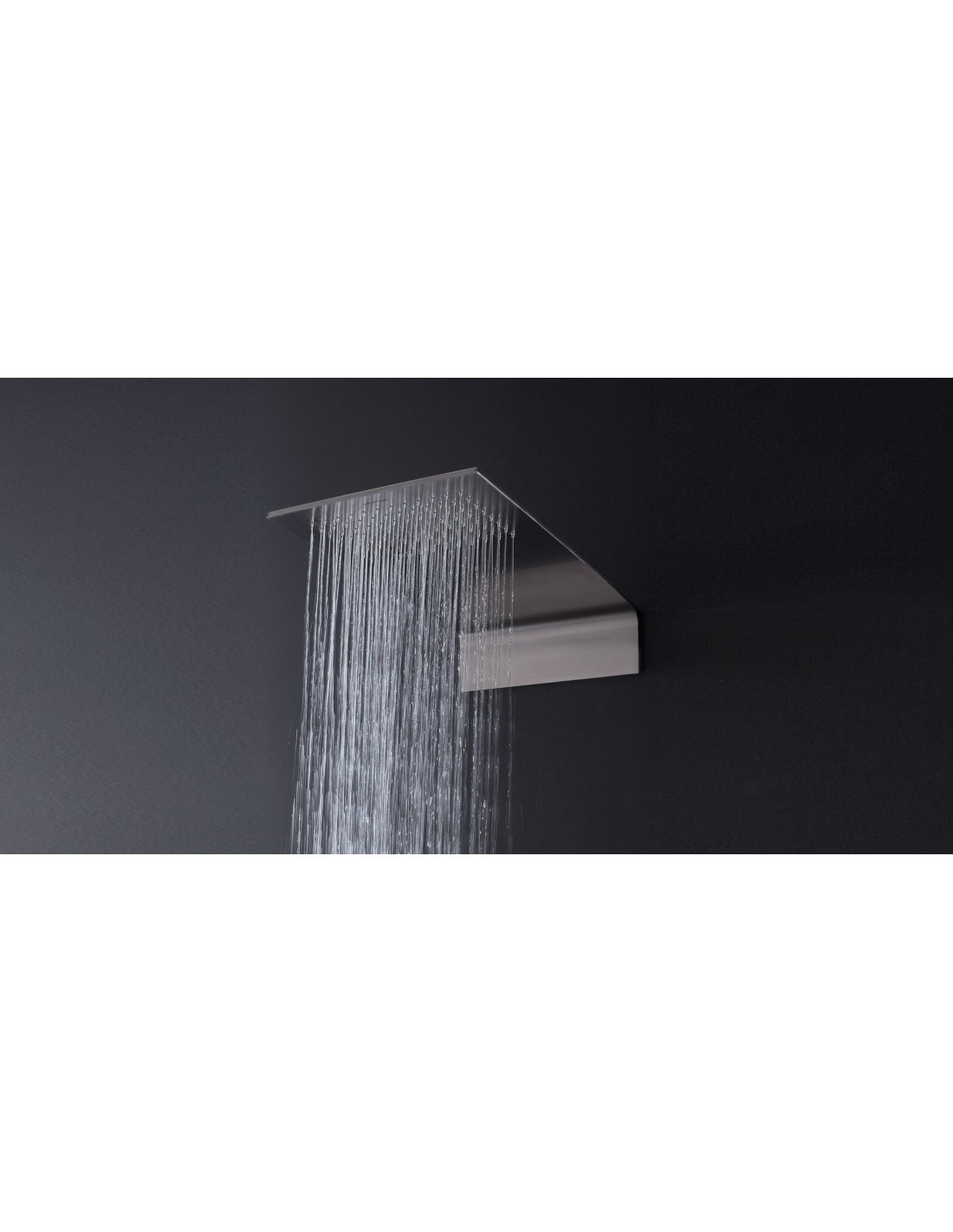 Antonio Lupi - Soffione a parete in acciaio inox - MEZZAVELA