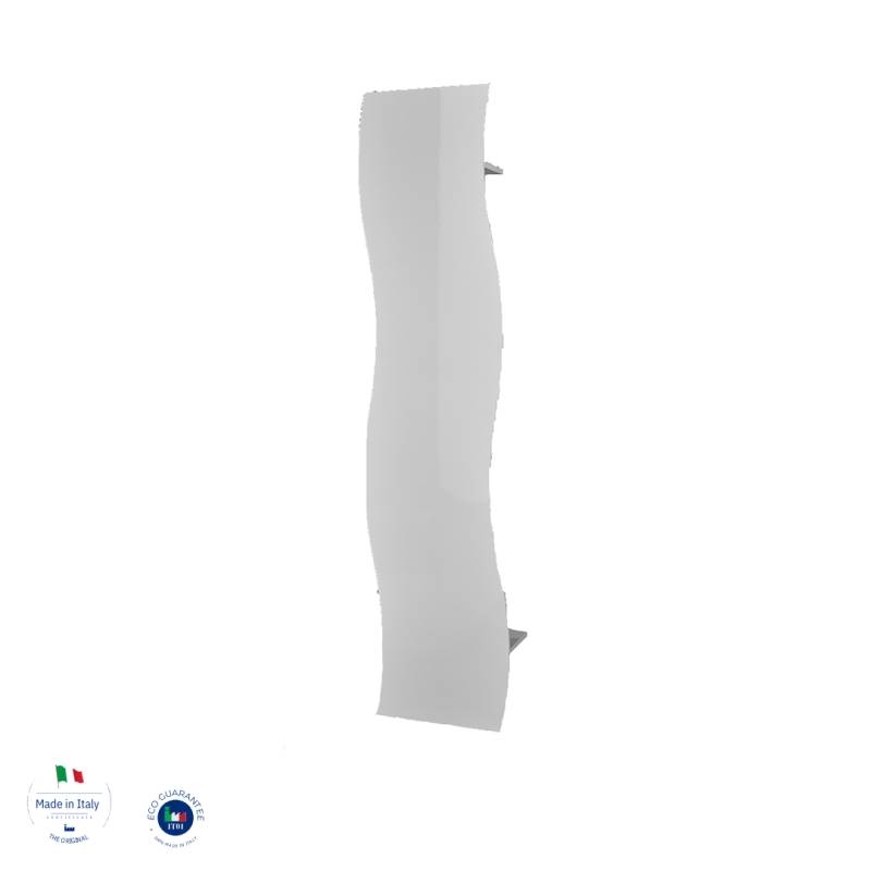 Appendiabiti in legno da Parete Bianco Lucido per il Tuo Ingresso Elegante