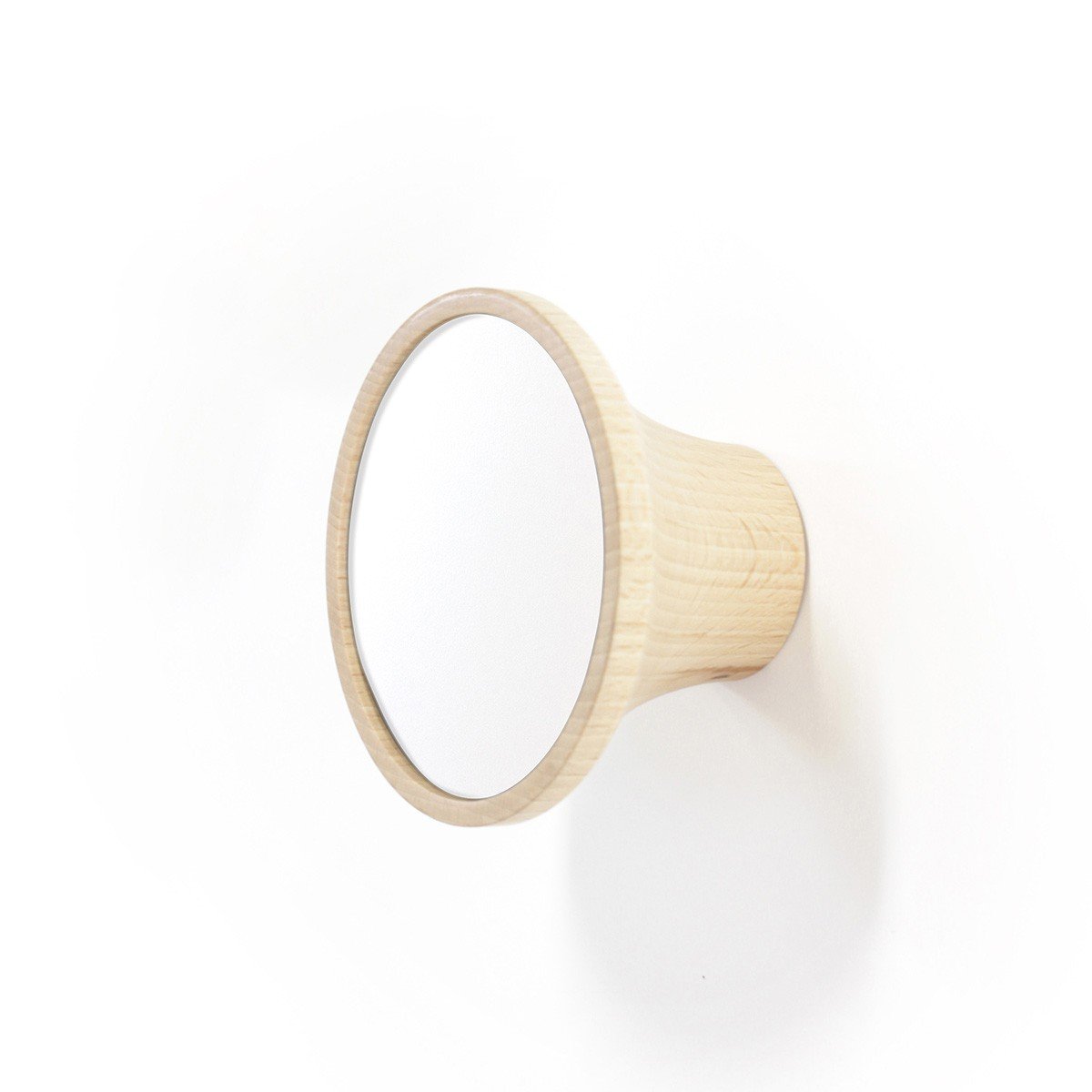 Attaccapanni rotondo in legno di faggio - L5 cm