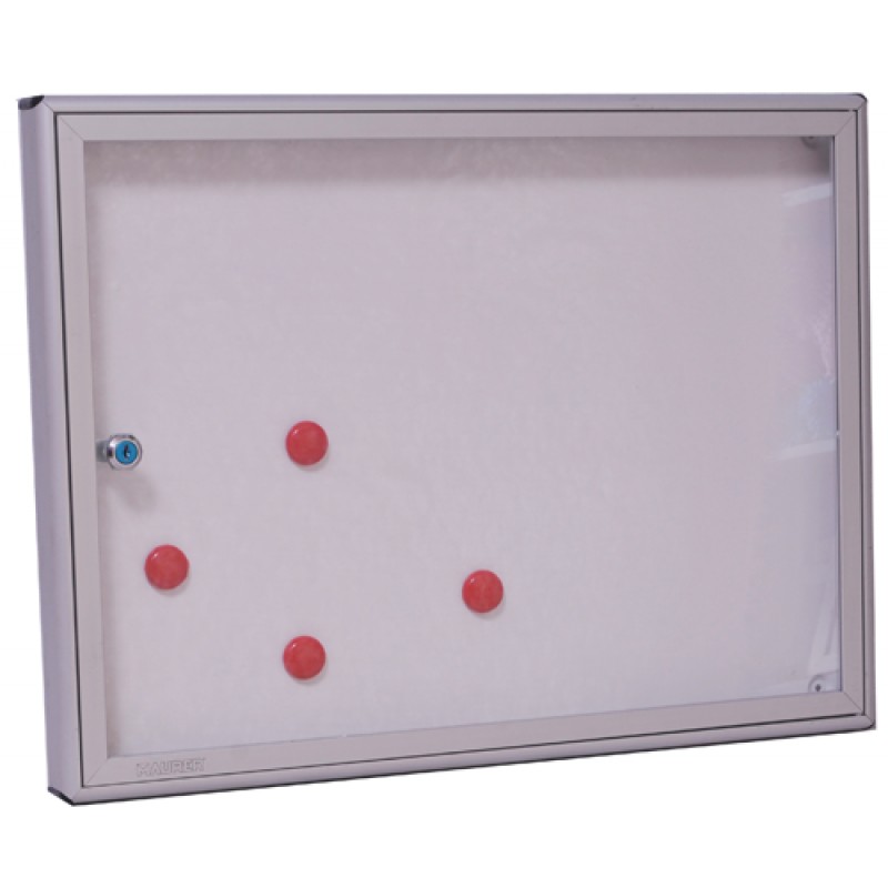 BACHECA X AVVISI 60X45HCM MAURER SILVER