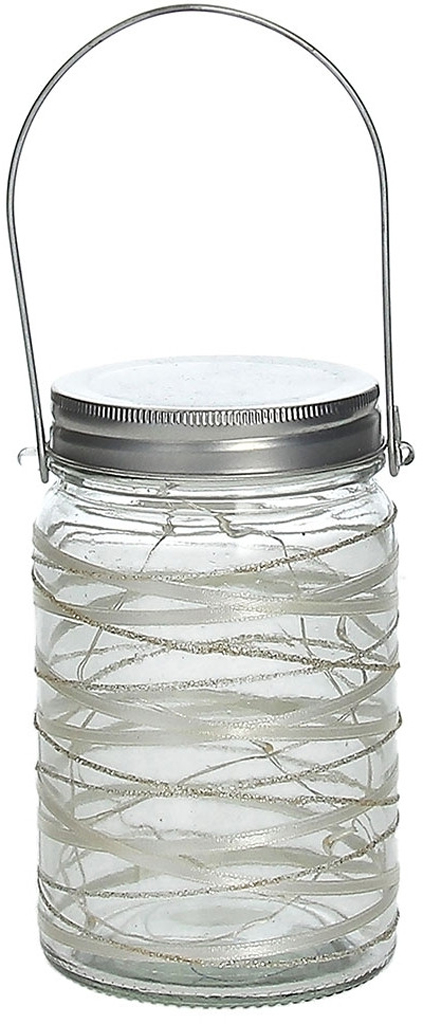 Barattolo Con Led In Vetro