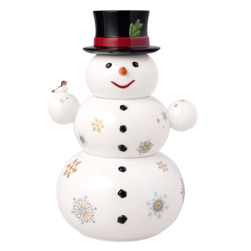 Barattolo pupazzo di neve Villeroy & Boch Christmas toys memory 2024