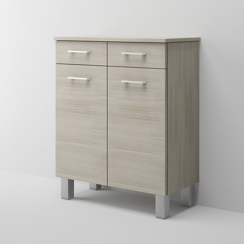 Base Multiuso a Terra 83 Cm Due Ante Due Cassetti Savini "Gaia"