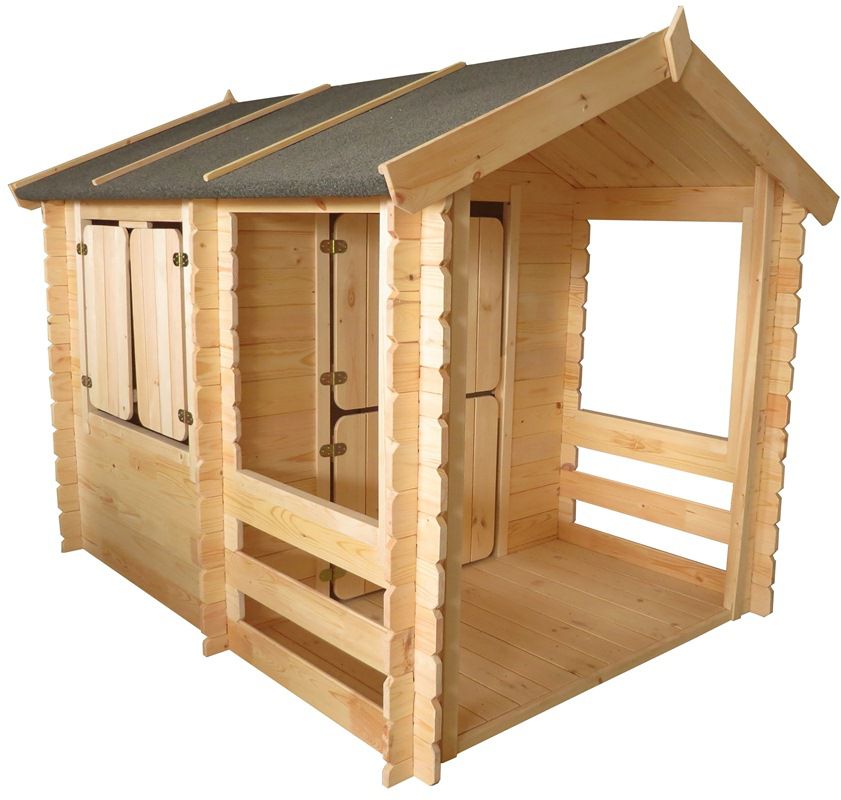 Casetta da giardino per bambini "Summer park" - 1,75 x 1,30 m, spessore 19 mm