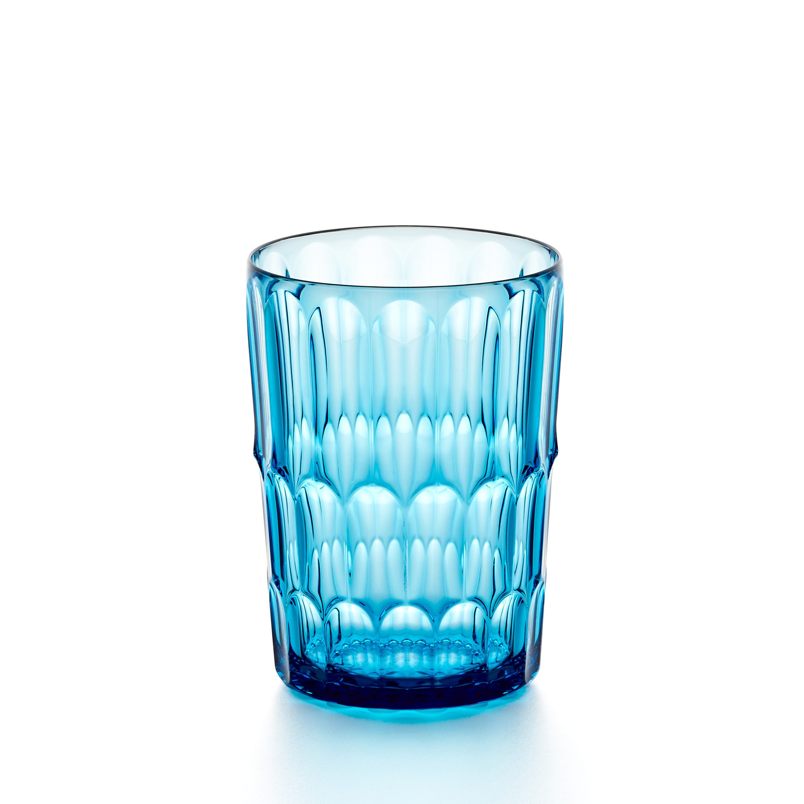 Bicchiere Alto Vanity Decoro n°2 Azzurro Mare