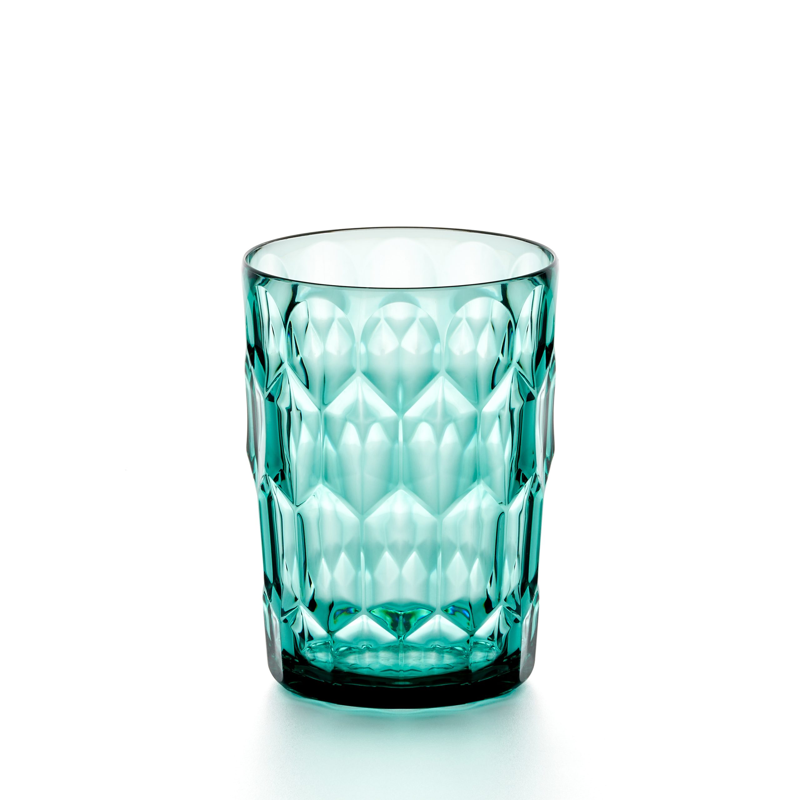 Bicchiere Alto Vanity Decoro n°3 Acquamarina