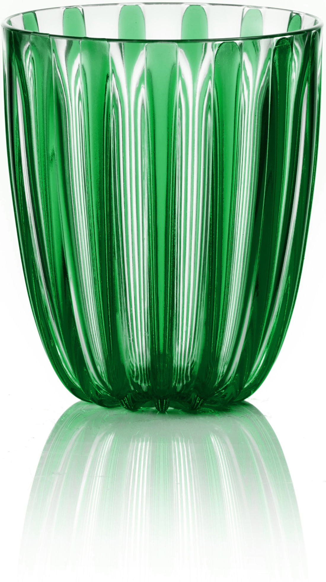 Bicchiere Basso Dolcevita Verde Smeraldo