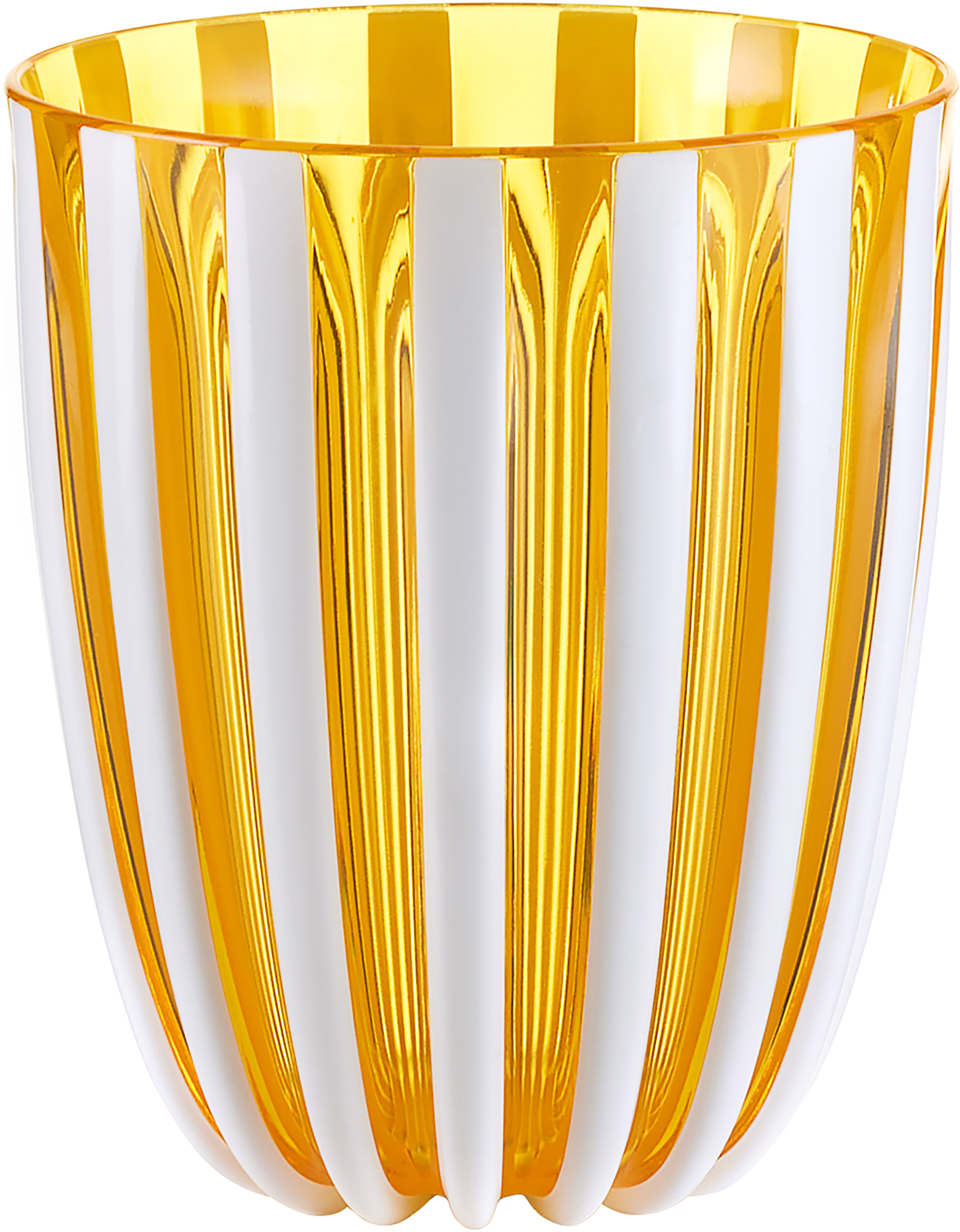 Bicchiere Basso Pin-Up Giallo Ambra