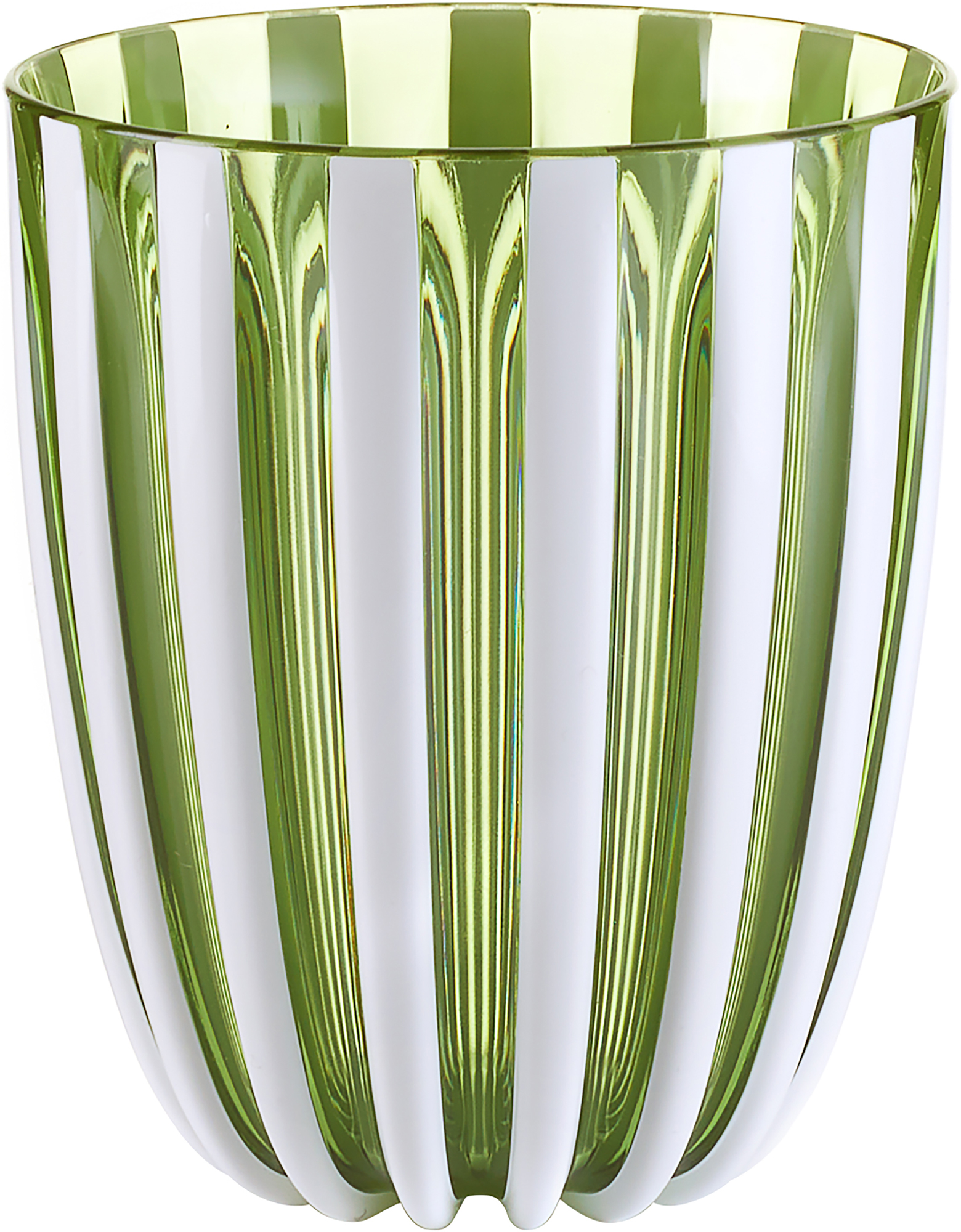 Bicchiere Basso Pin-Up Verde Muschio