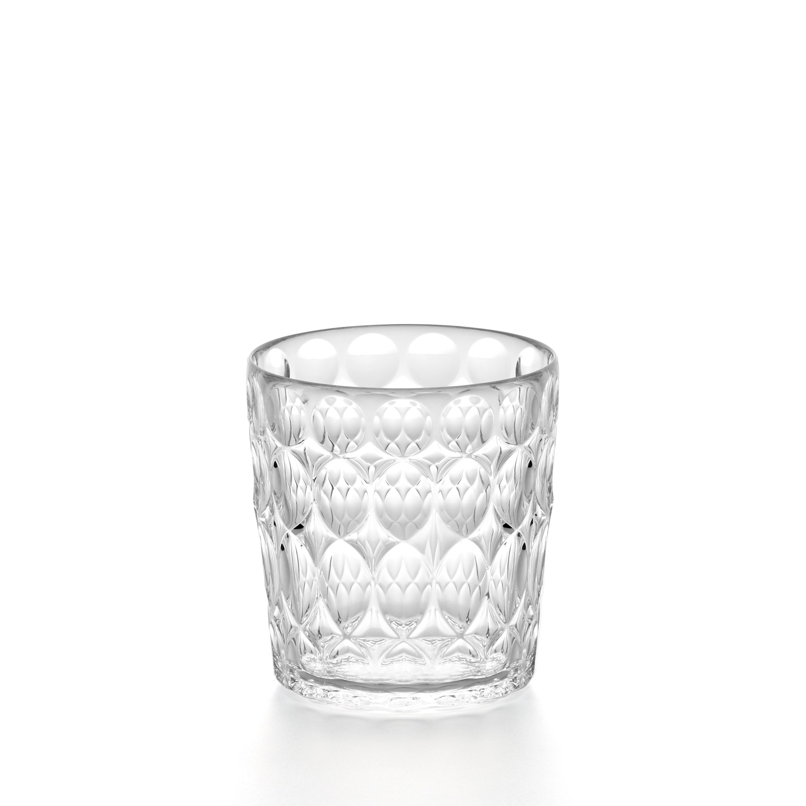 Bicchiere Basso Vanity Decoro n°1 Trasparente