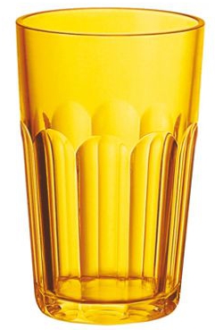 Bicchiere Molato Alto Giallo