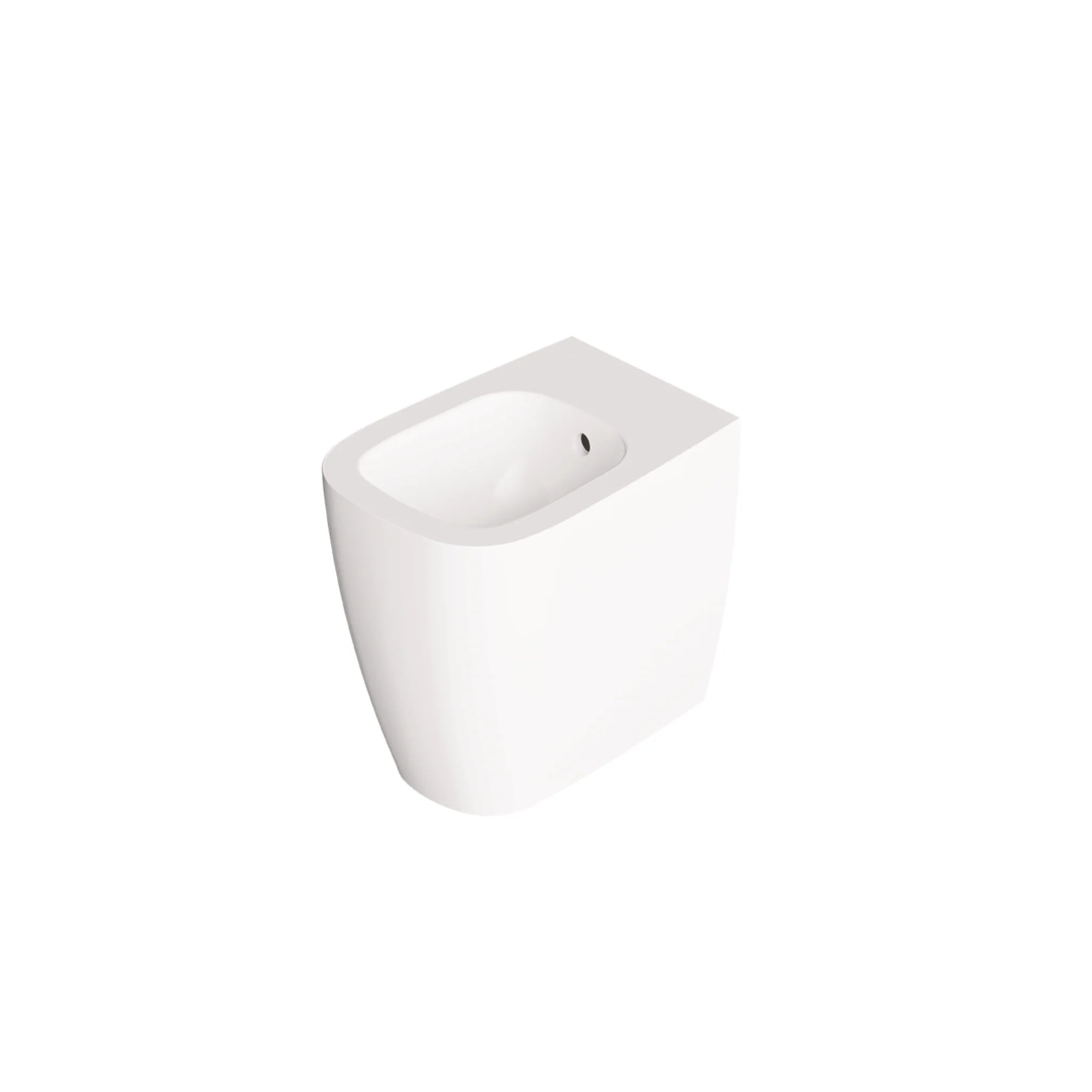 Bidet a Terra Alice Ceramica "Wunder" Bianco Lucido
