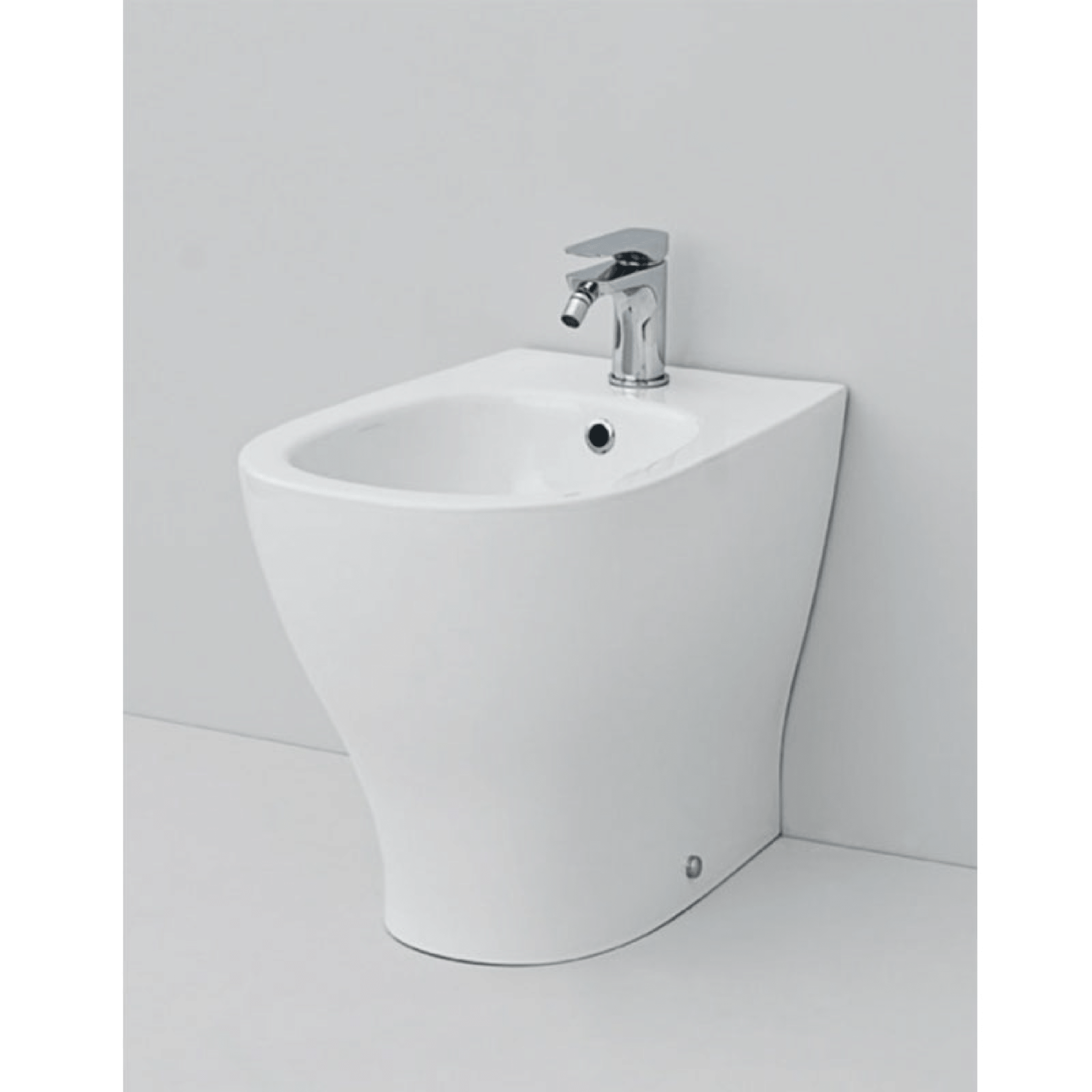 Bidet a Terra The ArtCeram "Ten" Bianco Lucido