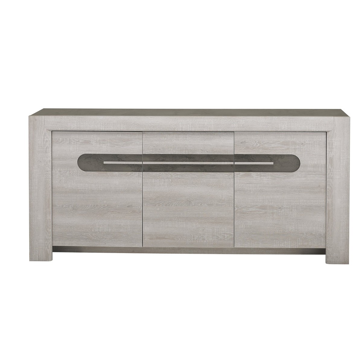 Buffet 3 porte colore quercia L190cm - Fabbricazione francese