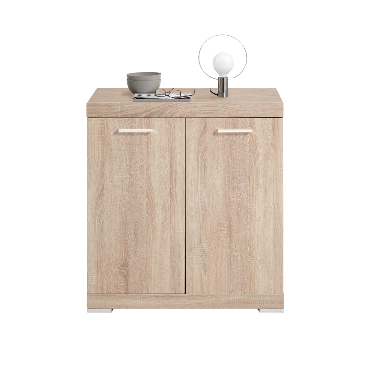 Buffet con 2 porte e ripiano interno L80cm - Bristol