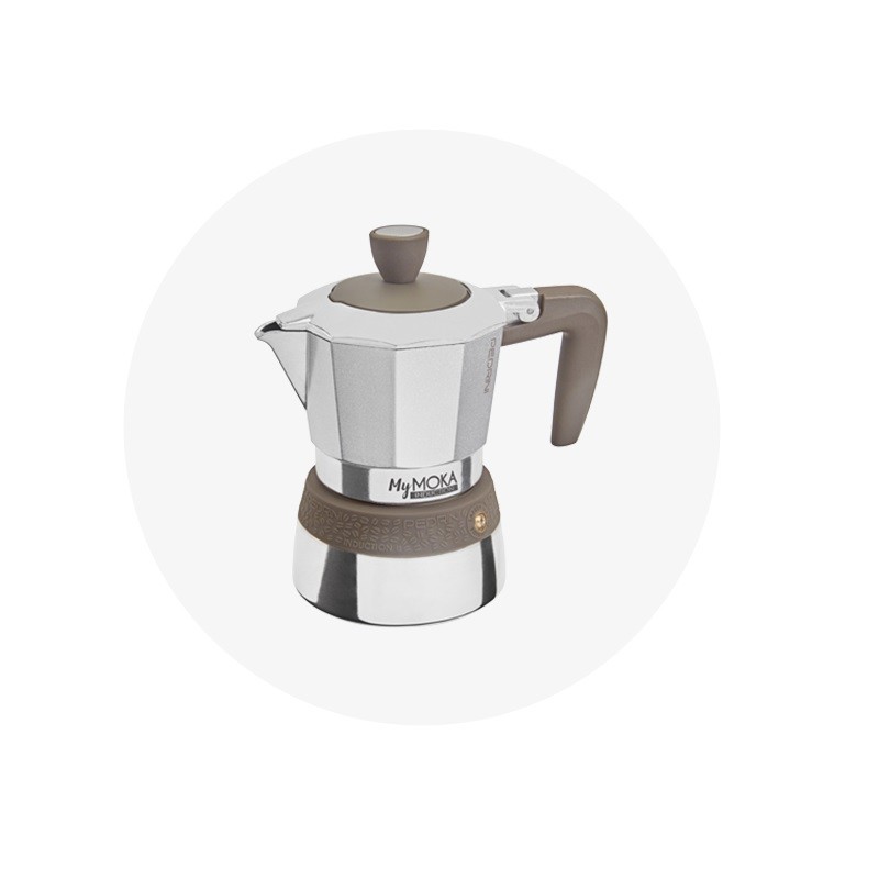 CAFFETTIERA 3 TAZZE INDUZIONE PEDRINI