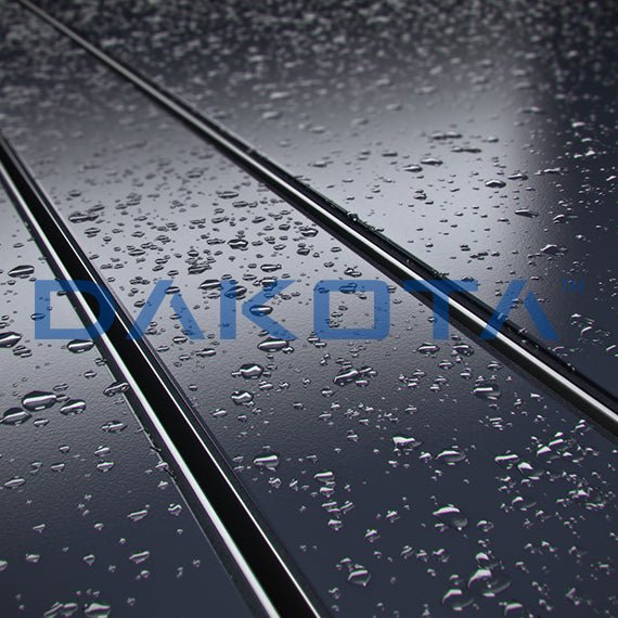 Canalina Di Scarico a Pavimento 90 Cm Con Griglia Raccogli Acqua Dakota "Dakua+" Nero