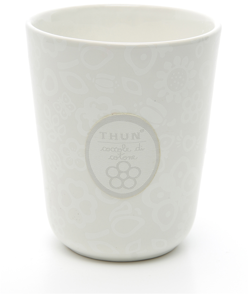 Candela in vasetto grande Coccole di cotone