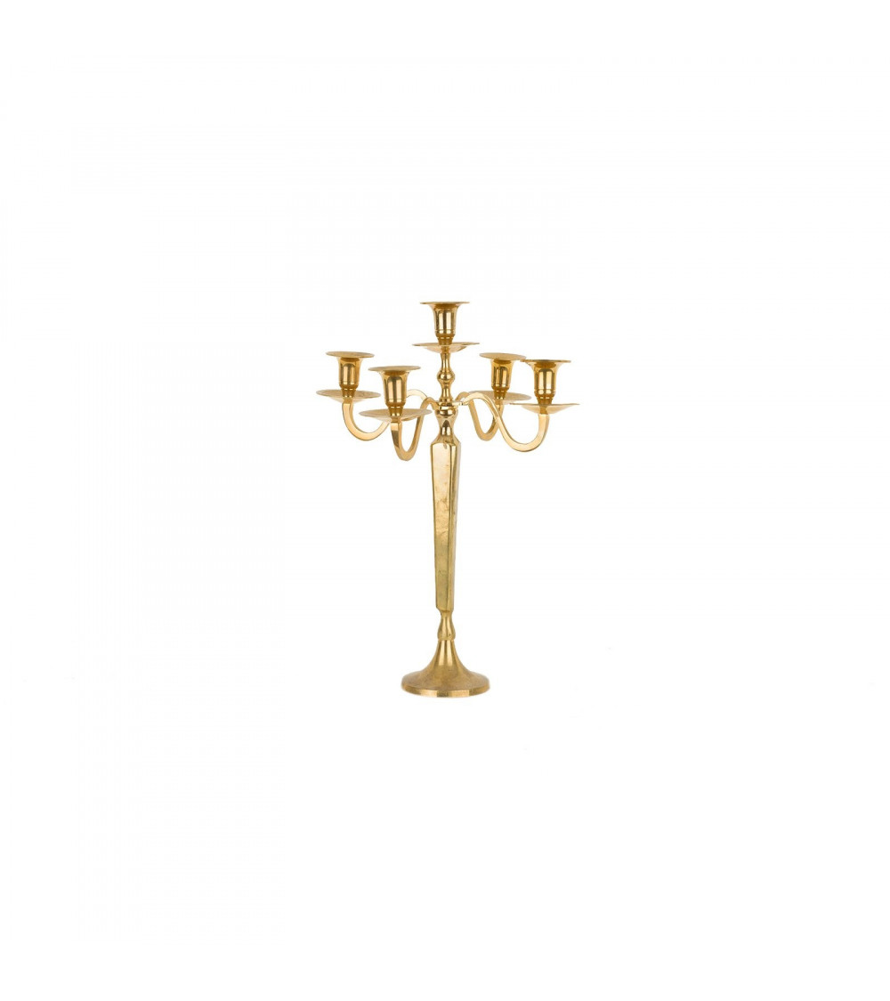 Candelabro da Tavola oro 5 fuochi small