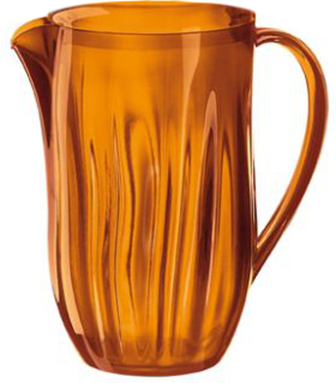 Caraffa Aqua Arancio Senza Coperchio