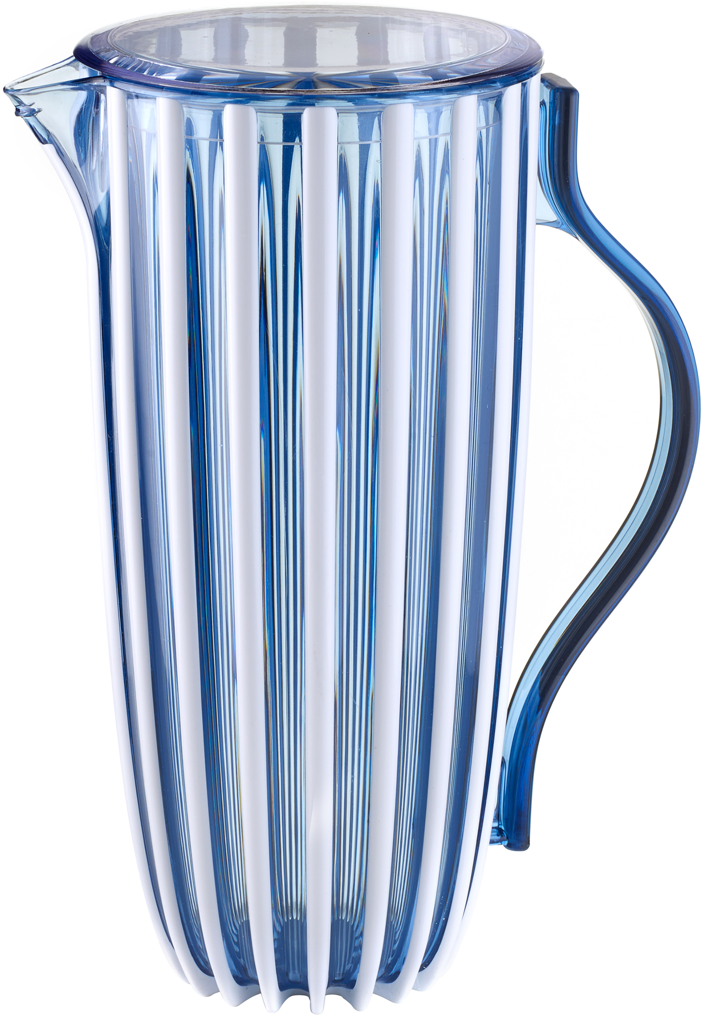 Caraffa Con Coperchio Pin-Up Blu Mediterraneo