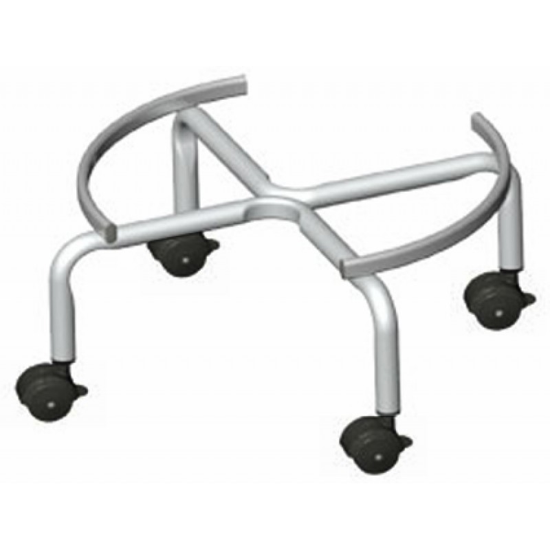 CARRELLO BIDONE OLIO CON RUOTE BASSO 6,5HCM