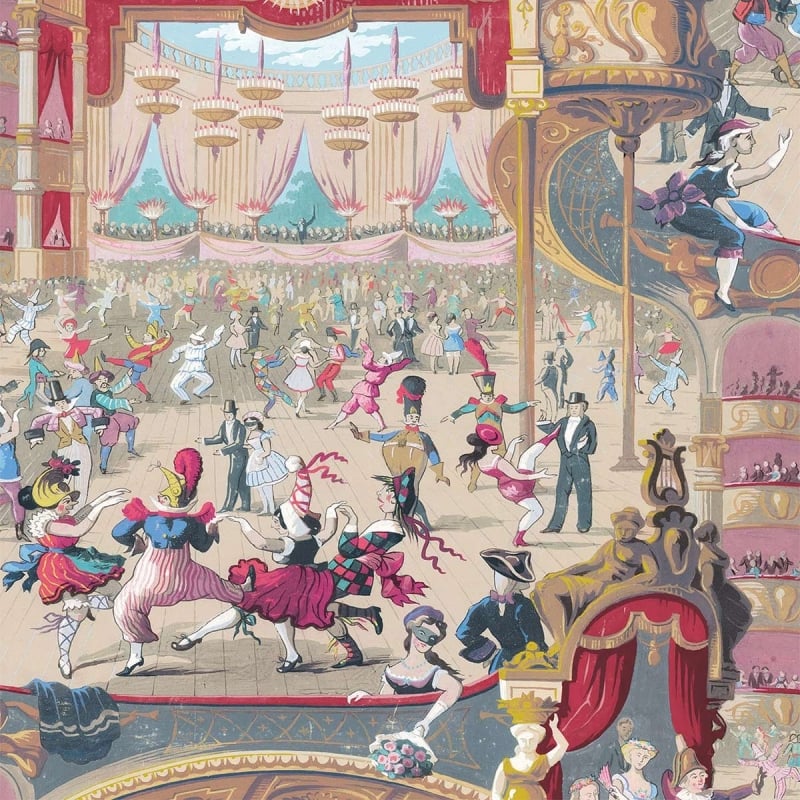 Carta da parati Cabaret  Cole and Son