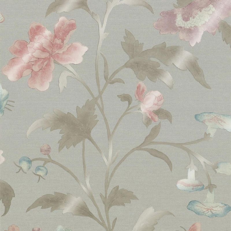 Carta da parati China rosa Little Greene
