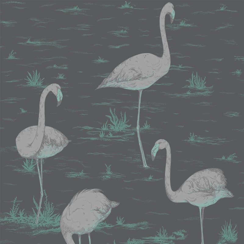 Carta da parati Flamingos  Cole and Son