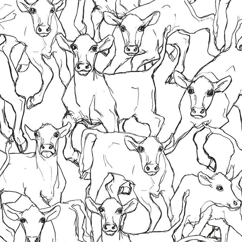 Carta da parati Iltavilli  Marimekko