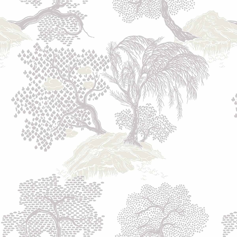 Carta da parati Jardin d'Asie Isidore Leroy