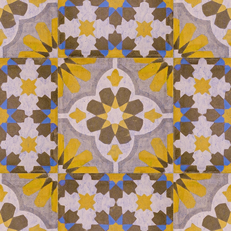 Carta da parati mosaico Curious Collections