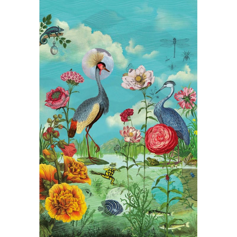 Carta da parati panoramica Kiss The Frog Pip Studio