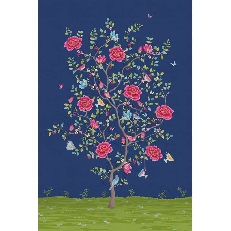 Carta da parati panoramica Morning Glory Blue Pip Studio