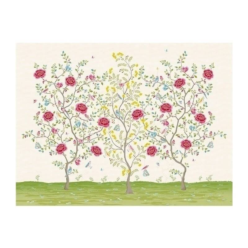 Carta da parati panoramica Morning Glory White Pip Studio