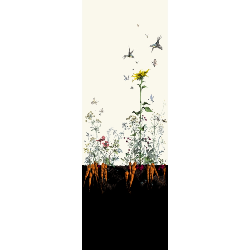 Carta da parati panoramica Tournepavimento Droit  Edmond Petit