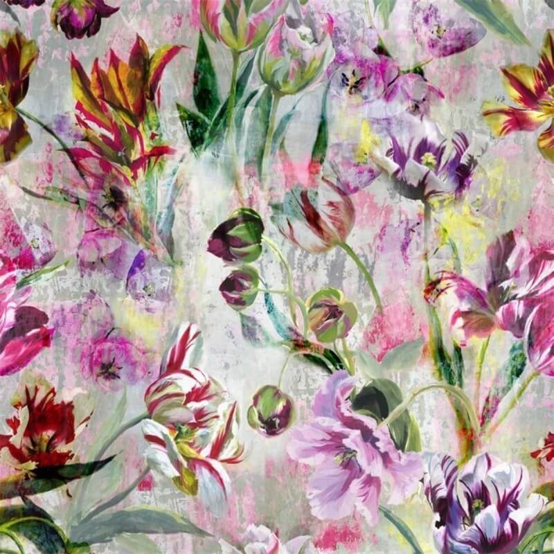 Carta da parati panoramica Tulipa Stellata  Designers Guild