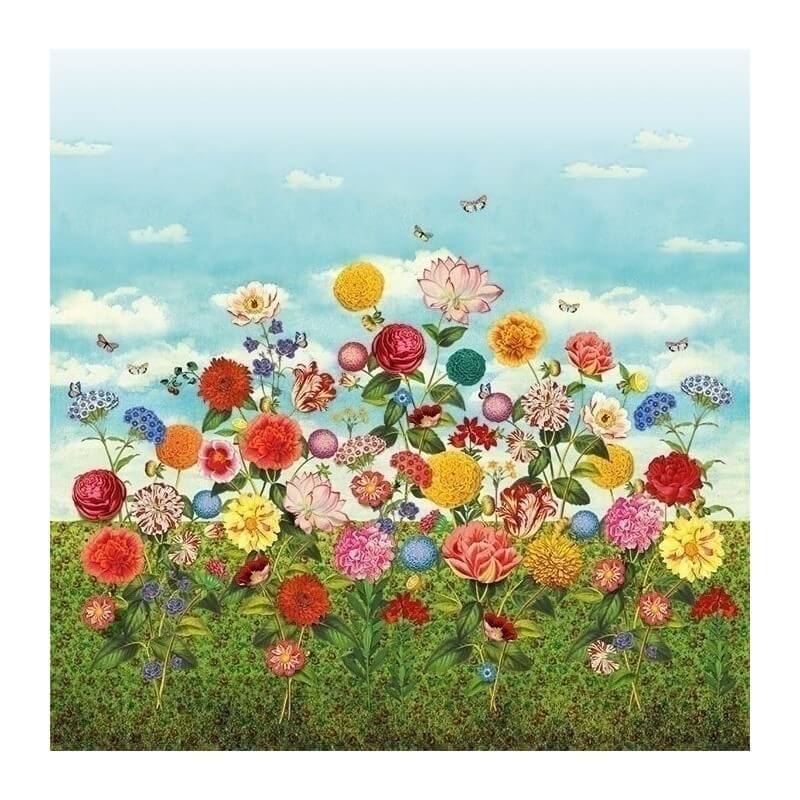 Carta da parati panoramica Wild Flowerland Pip Studio