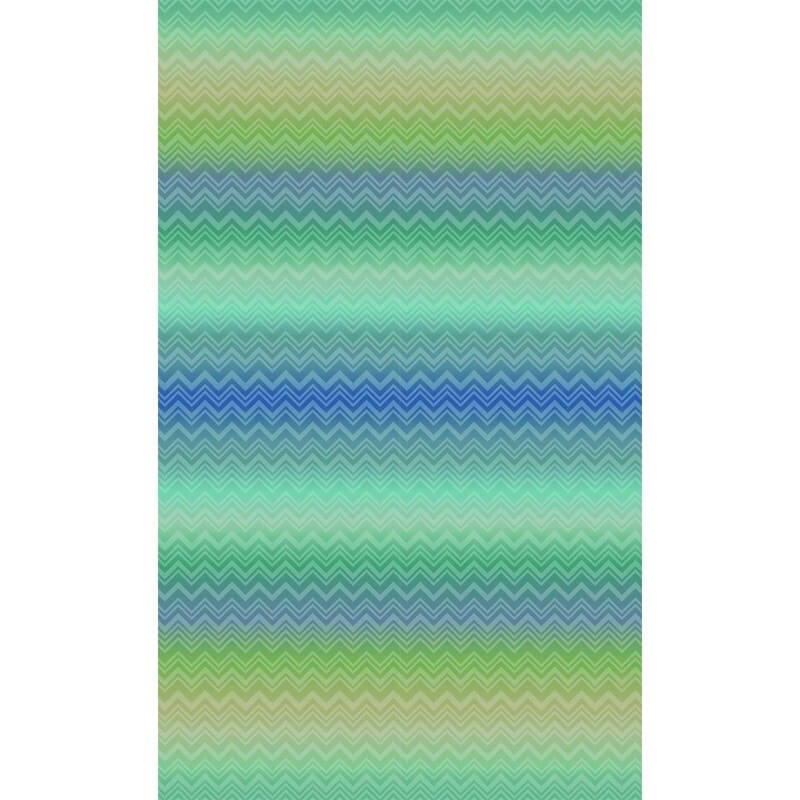 Carta da parati panoramica Zig Zag SfuOpacoo  Missoni Home