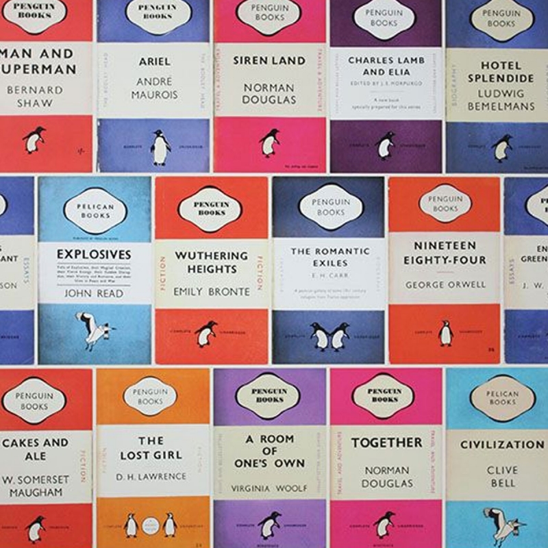 Carta da parati Penguin Library  Osborne and Little