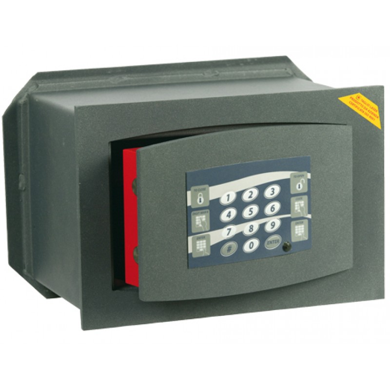 CASSAFORTE A MURO ELETTRONICA STARK L31 P15 H21CM 851A MOTORIZZATA