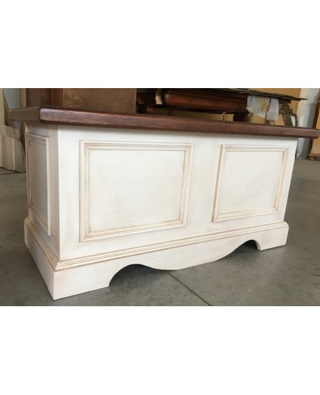 cassapanca legno massello vari colori L.120 H.51 P.44