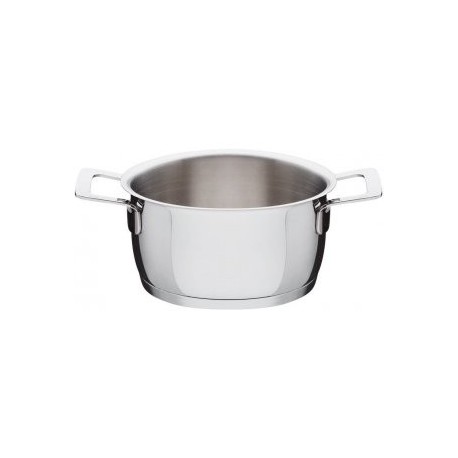 Casseruola Alessi Pots&Pans in acciaio cm 16