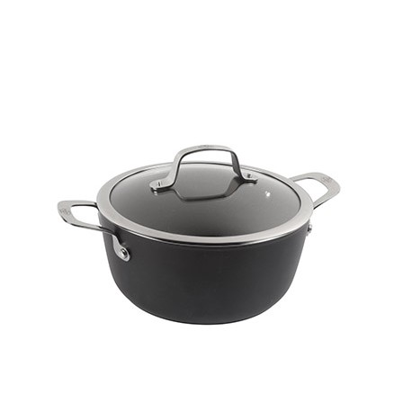 Casseruola con coperchio Ballarini Alba in titanio per induzione cm 20